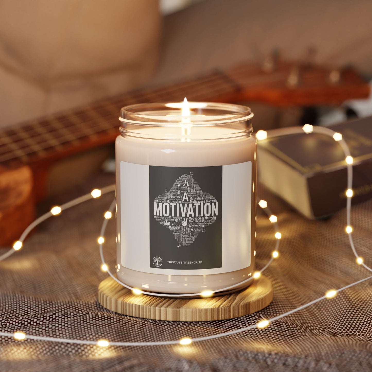 Motivation is a Universal Language – Scented Candle