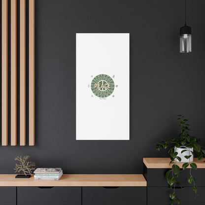 Peace doodle canvas | hand drawn sketch aesthetic, handwritten message