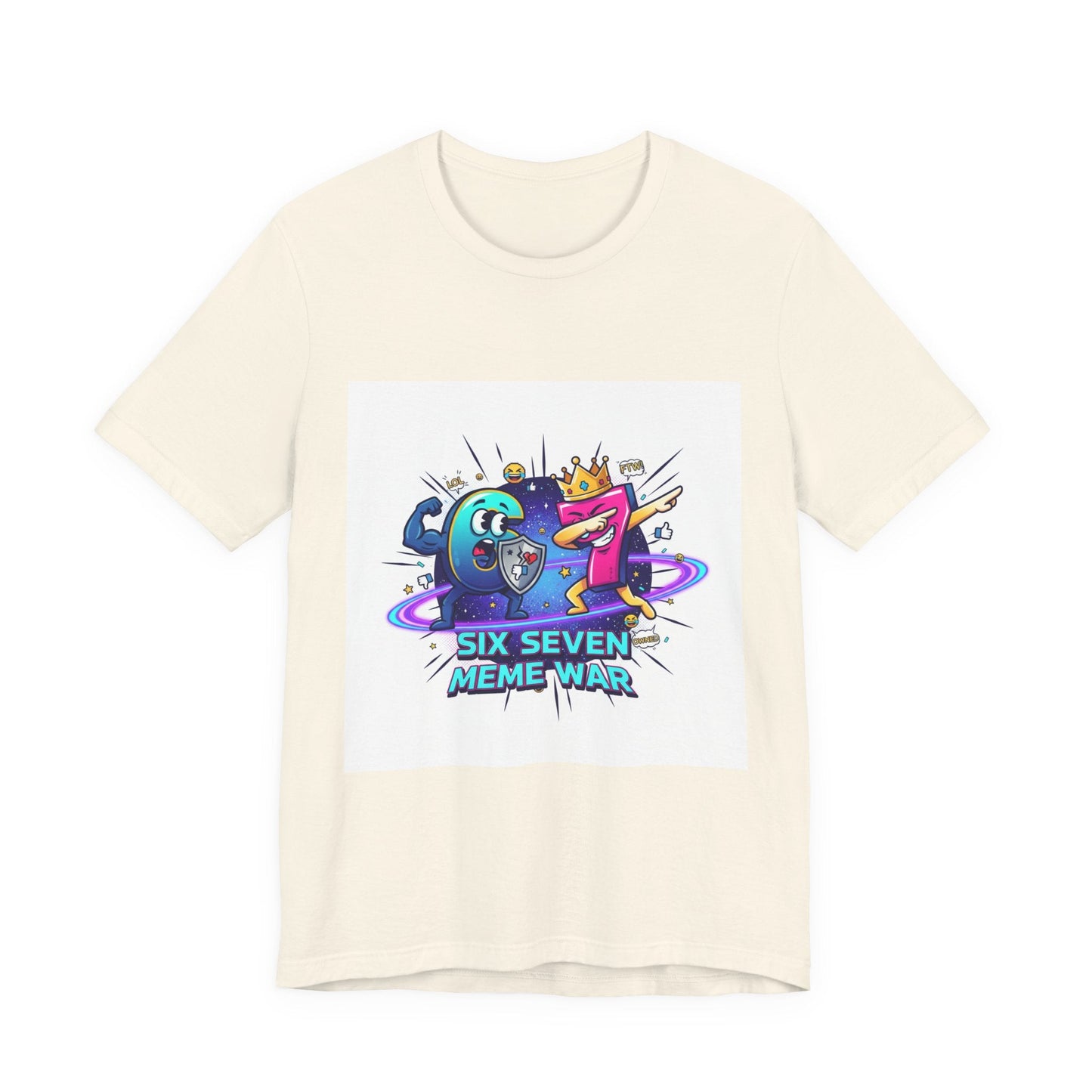 Six Seven Meme War T-Shirt | Legendary Internet Battle Tee