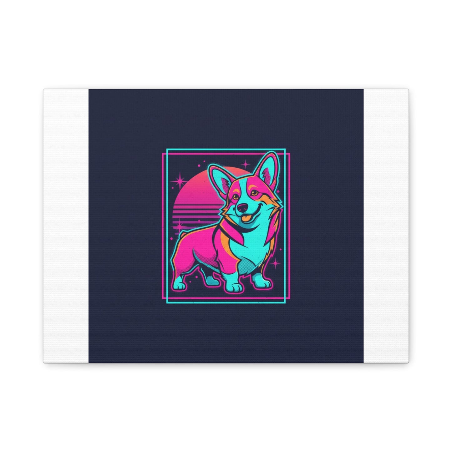 Platonic Love Corgi Canvas | Friendship Valentine, Galentine’s Wall Art