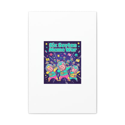Six Sevven Meme War™ Canvas Tote | Nissspelled Edition