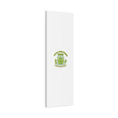 Pickle Everything! Matte Canvas | Brine Design, Pickle Lover Art