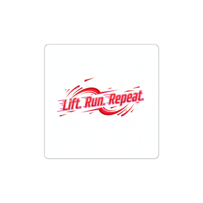 Lift Run Repeat Sticker | Fitness Motivation, Gym Mantra