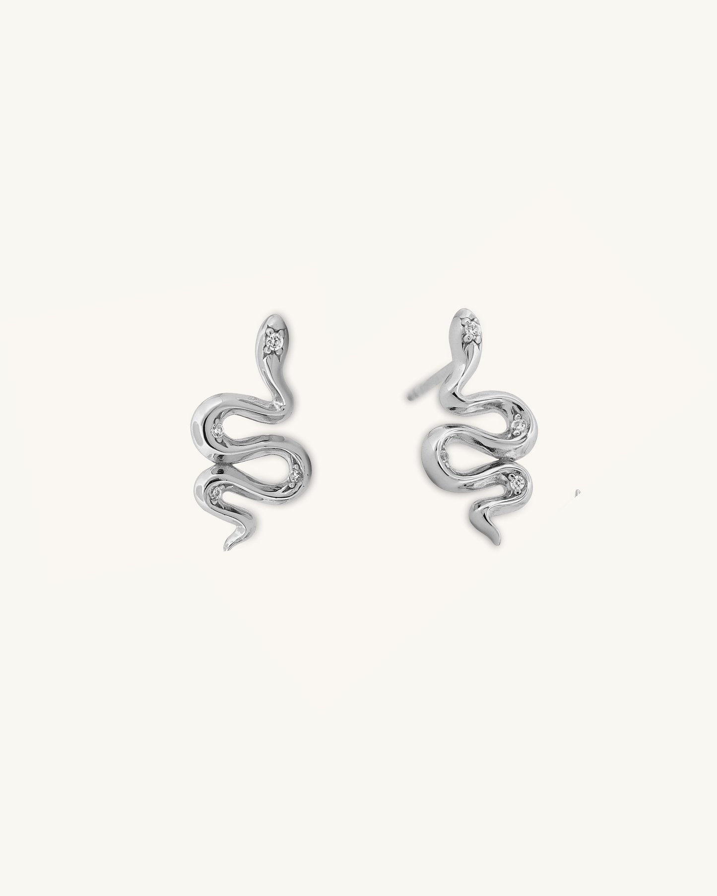 Nefertiti's Snake Studs