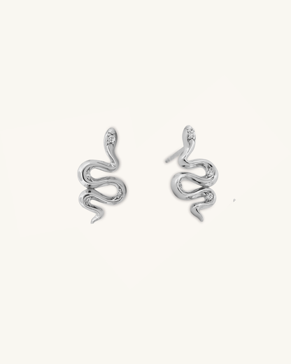 Nefertiti's Snake Studs