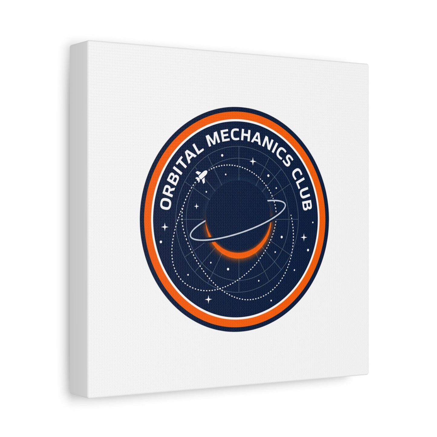Orbital Mechanics Club Canvas | mission patch, space science