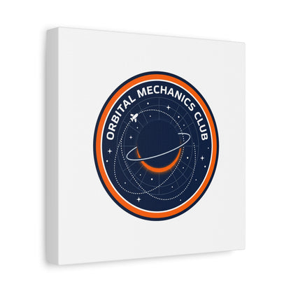 Orbital Mechanics Club Canvas | mission patch, space science