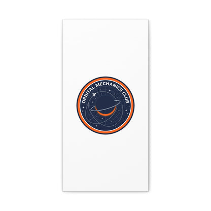 Orbital Mechanics Club Canvas | mission patch, space science