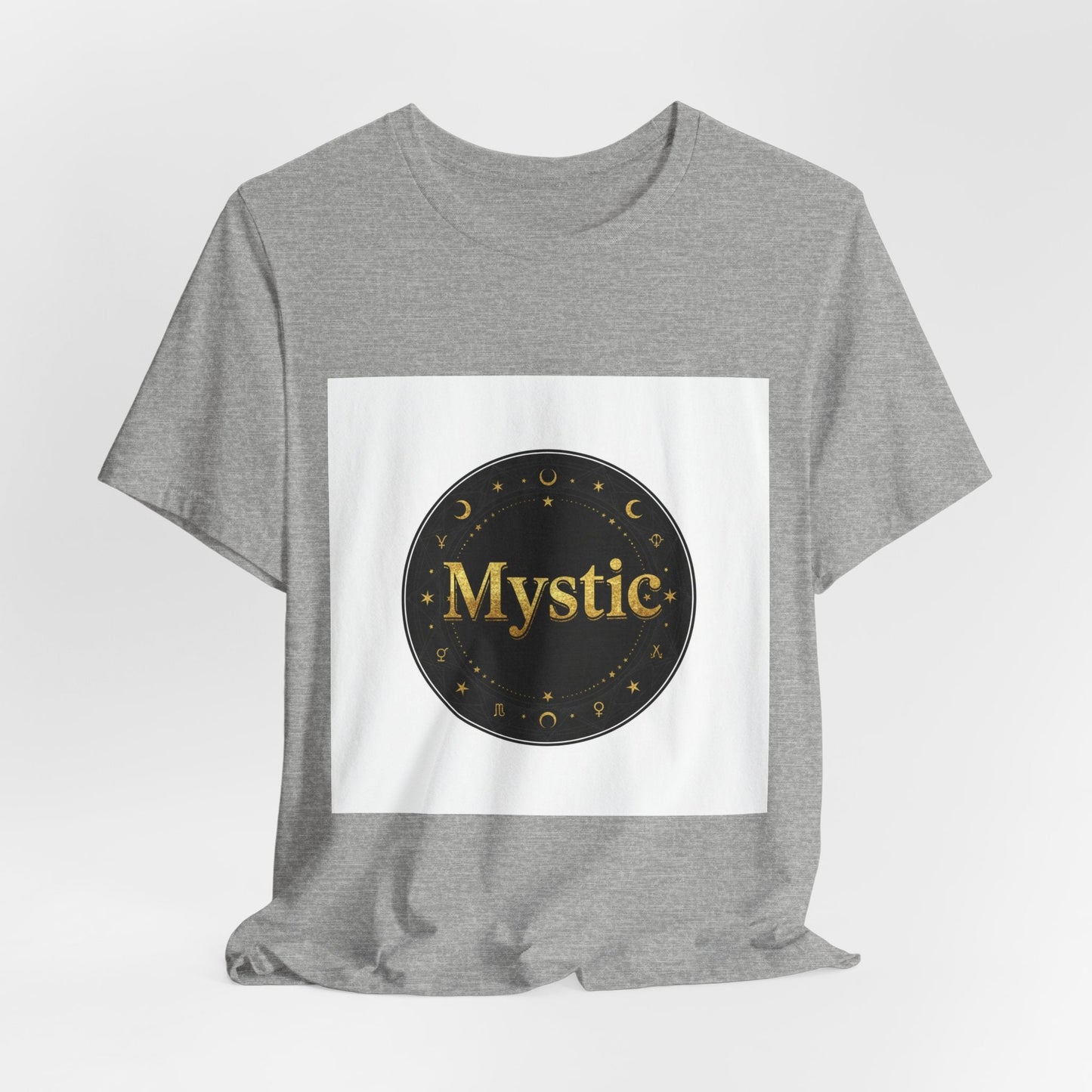 Mystic Circle Tee | Tarot & Occult Typography, Esoteric Print