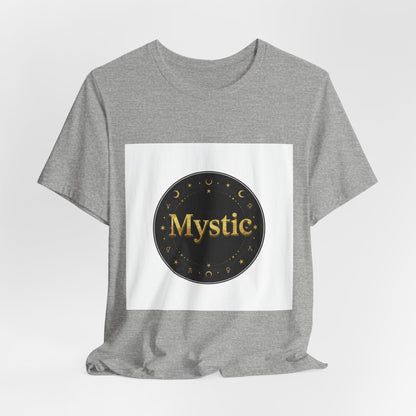 Mystic Circle Tee | Tarot & Occult Typography, Esoteric Print