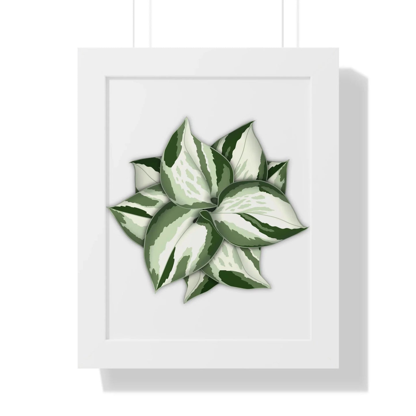 Manjula Pothos Framed Print – Botanical Wall Art