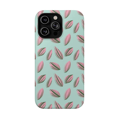 Tradescantia Nanouk Pattern Phone Case – Dual Layer Protective Cover