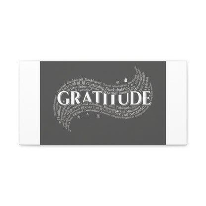 Gratitude Wall Art Matte Canvas | Tiny Treats, sweet uplifting print