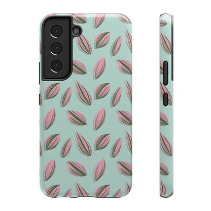 Tradescantia Nanouk Pattern Phone Case – Dual Layer Protective Cover