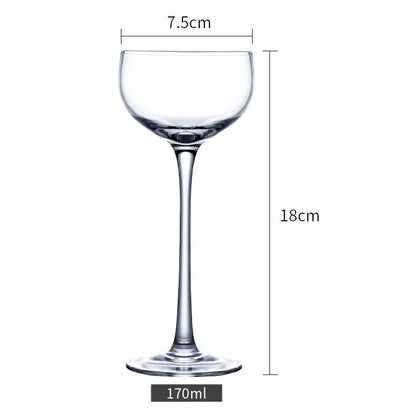 Household Crystal Tall Cocktail Glass