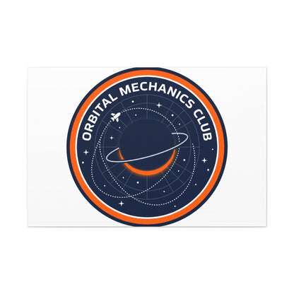 Orbital Mechanics Club Canvas | mission patch, space science