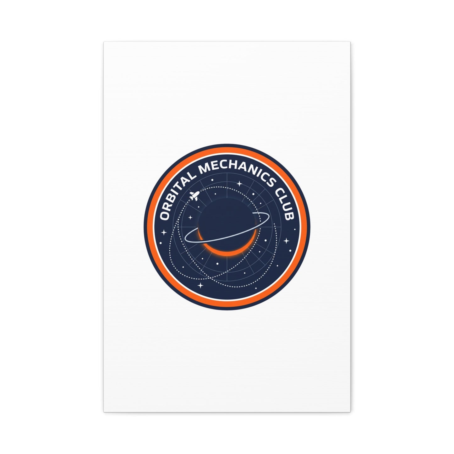 Orbital Mechanics Club Canvas | mission patch, space science