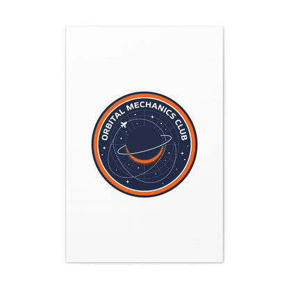 Orbital Mechanics Club Canvas | mission patch, space science