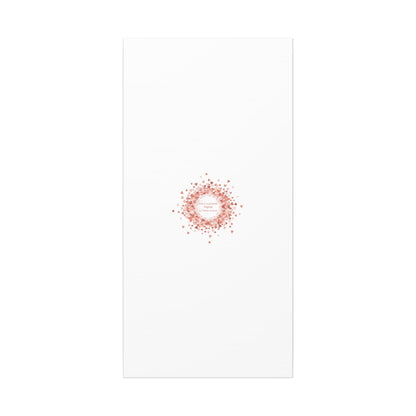Tiny Heart Confetti Canvas | Matte Stretched Wall Art