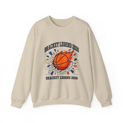 Bracket Legend 2026 Sweatshirt | college tournament, buzzer beater