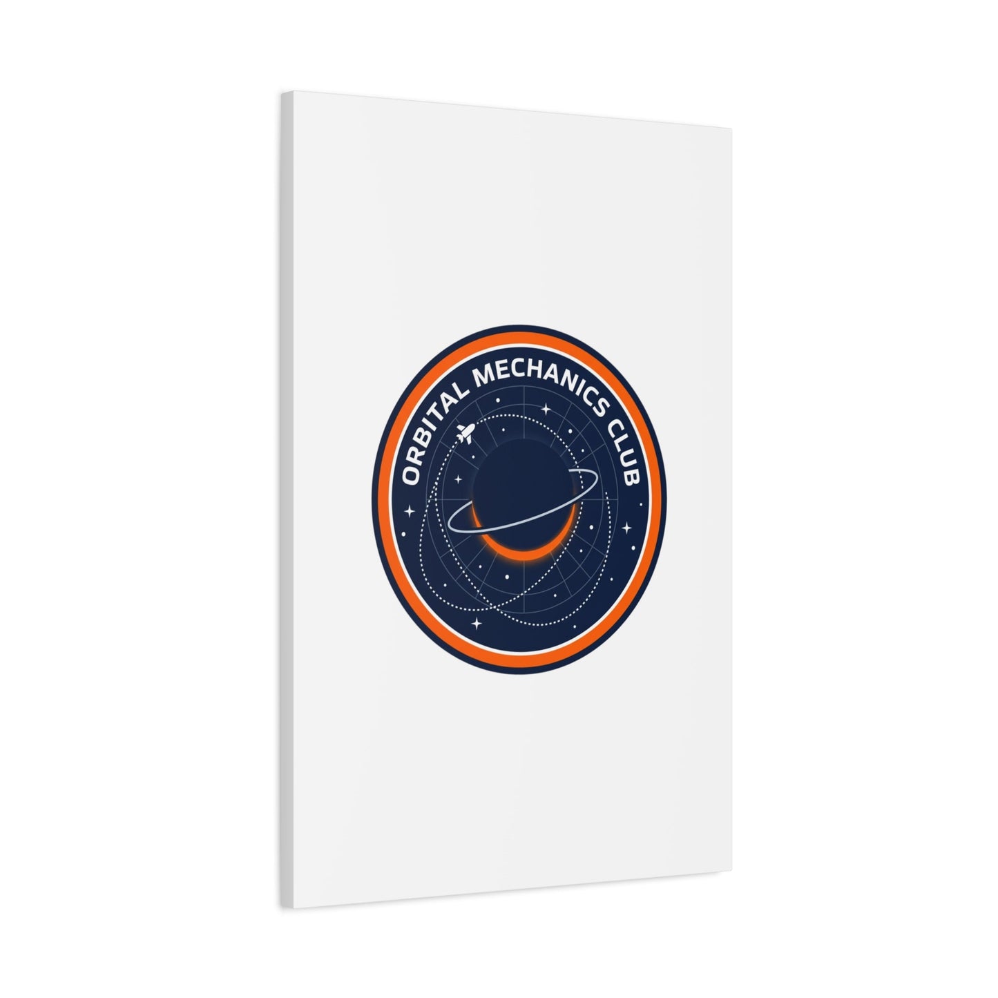 Orbital Mechanics Club Canvas | mission patch, space science