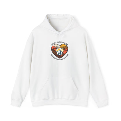 Families Belong Together Hoodie | family unity, immigrant rights solidarity