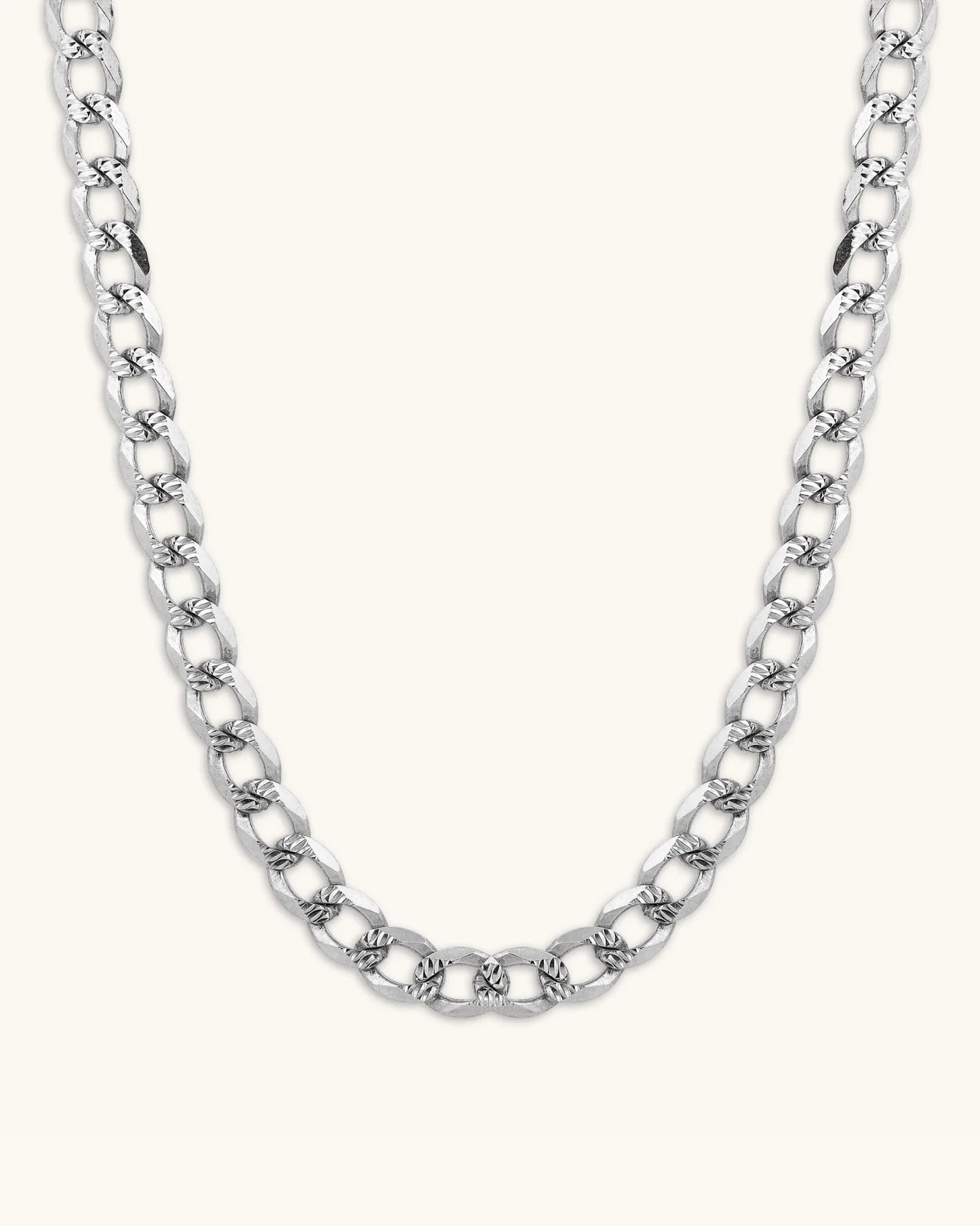 6mm Diamond Cut Cuban Chain