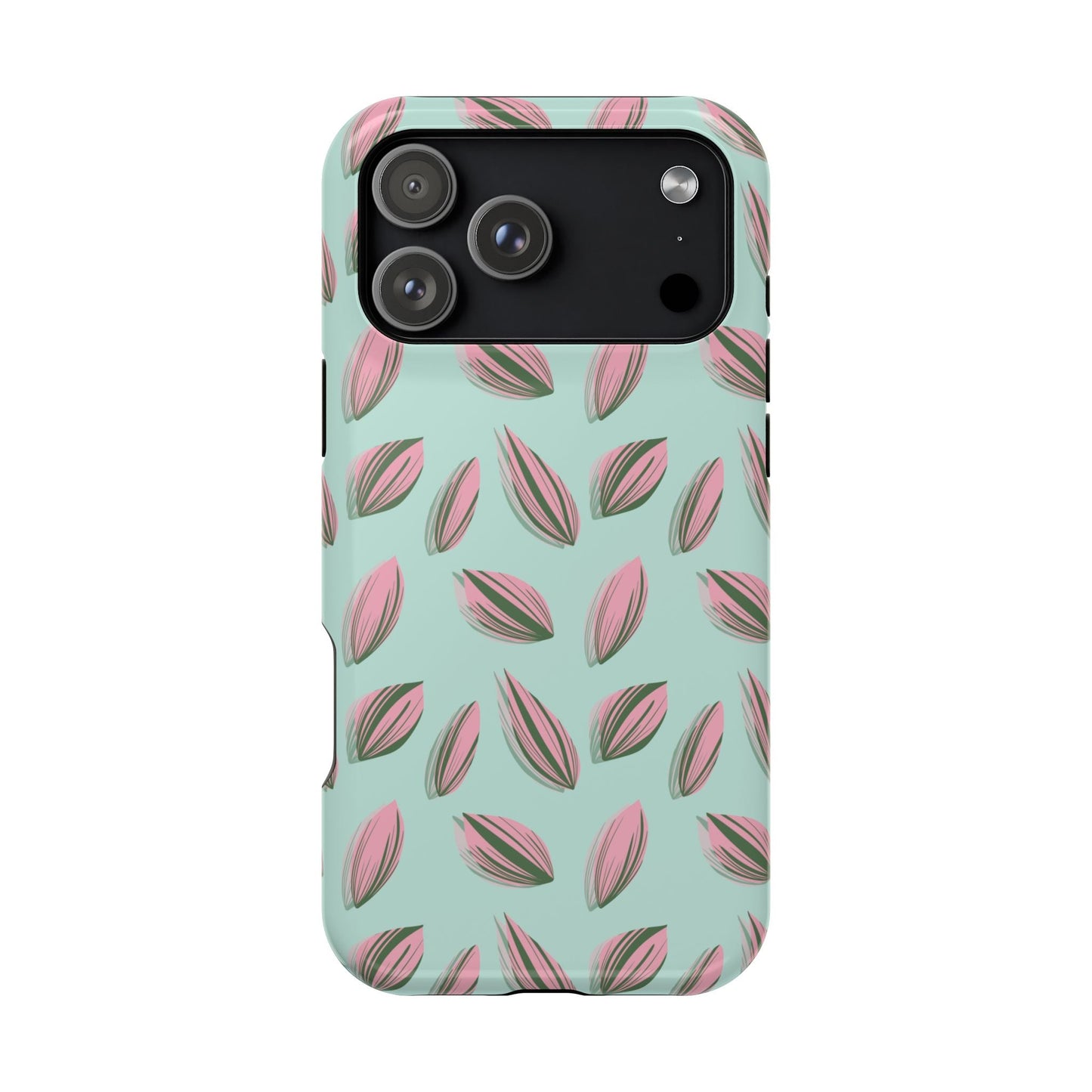 Tradescantia Nanouk Pattern Phone Case – Dual Layer Protective Cover