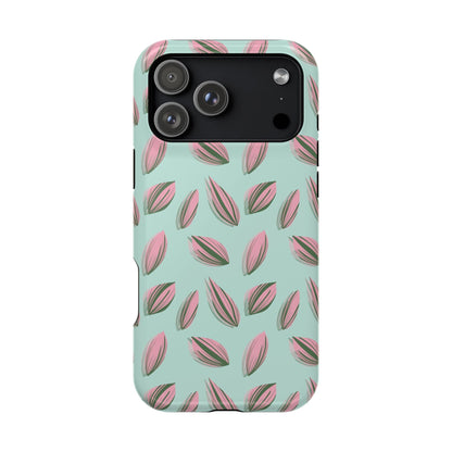 Tradescantia Nanouk Pattern Phone Case – Dual Layer Protective Cover