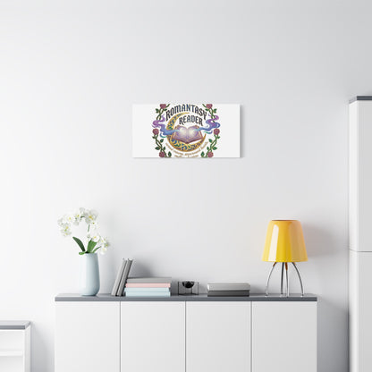 Romantasy Reader Canvas Print | enchanted bookish celestial gothic