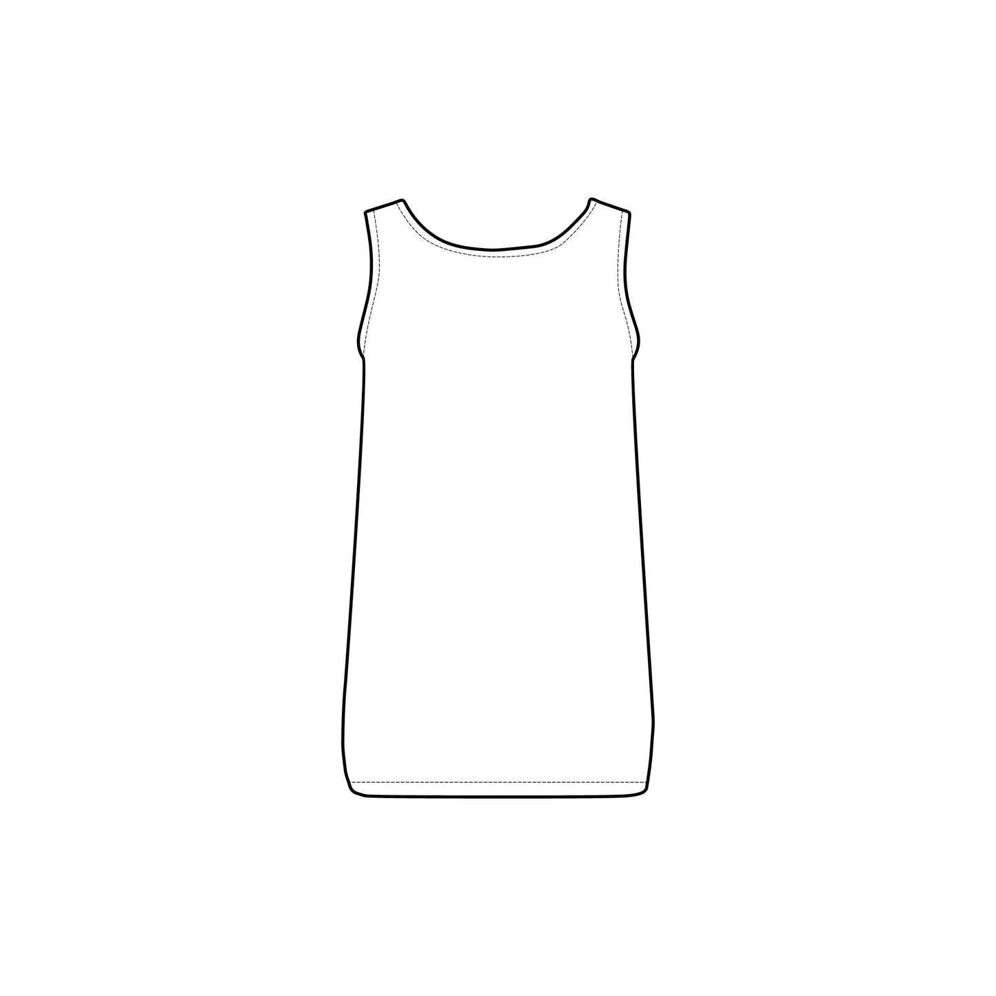 ULP Active Women’s Tank Top – Pickleball Logo Athletic Rib Tank
