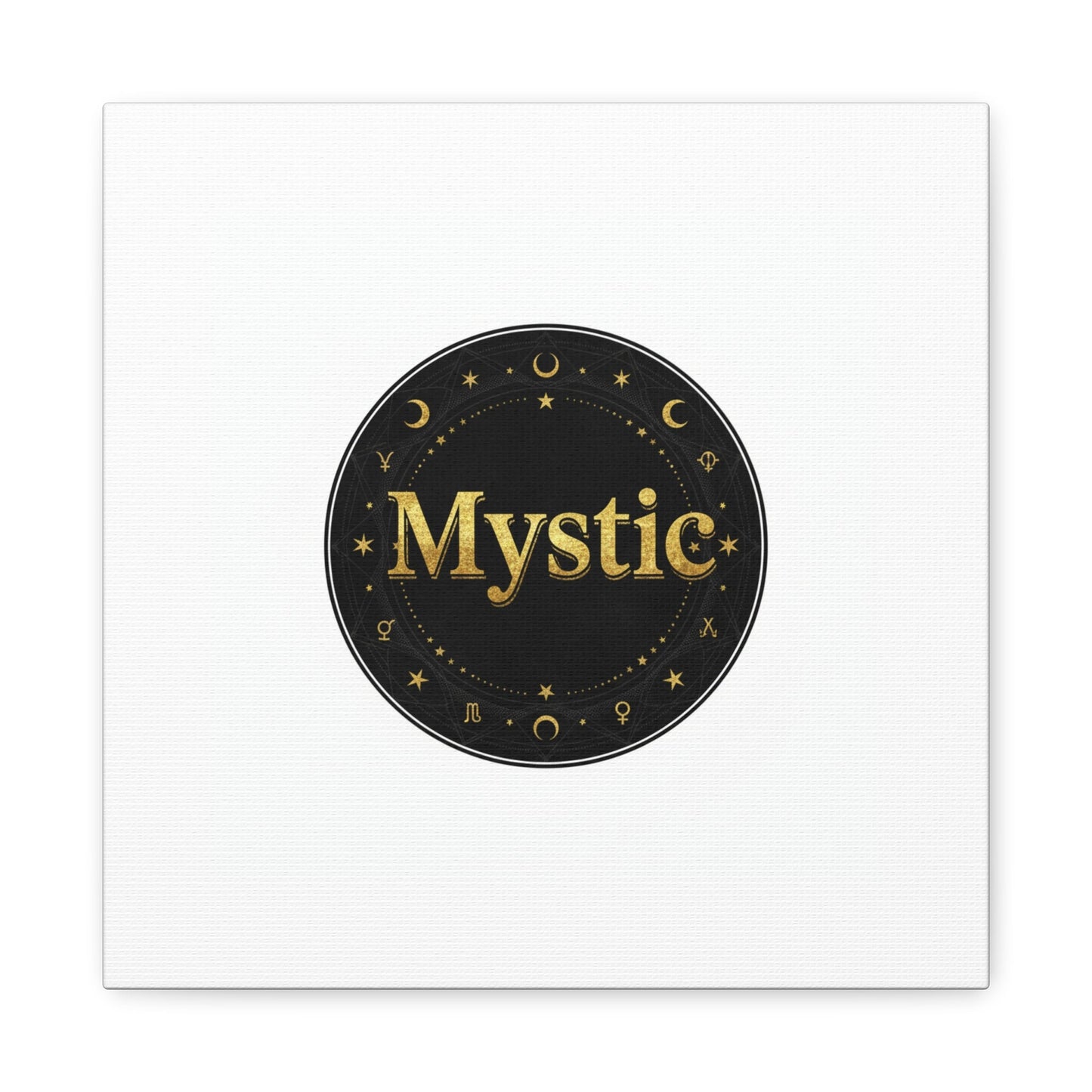 Mystic Circle tarot poster | occult type, esoteric print