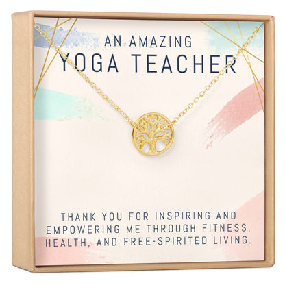 Yoga Teacher Necklace, Multiple Styles Jewelry