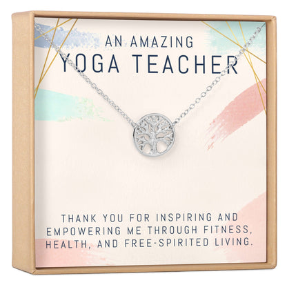Yoga Teacher Necklace, Multiple Styles Jewelry