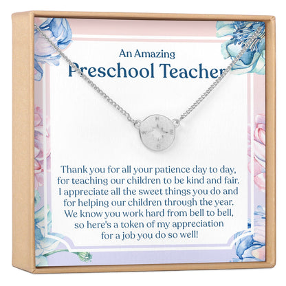 Preschool Teacher Necklace, Multiple Styles Jewelry