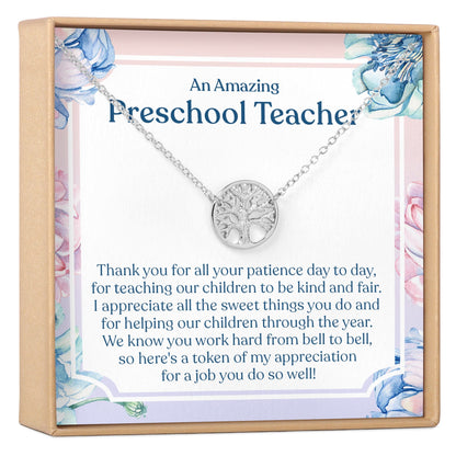 Preschool Teacher Necklace, Multiple Styles Jewelry