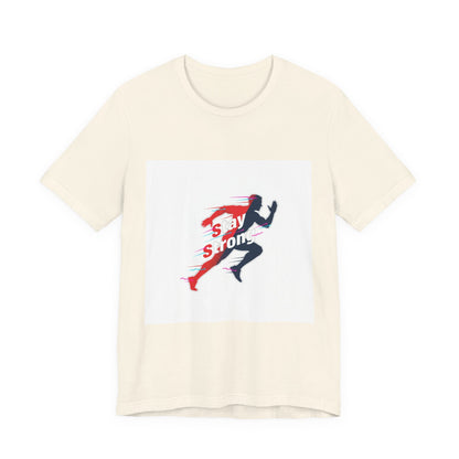 Stay Strong Runner Tee | fitness shirt, workout motivation