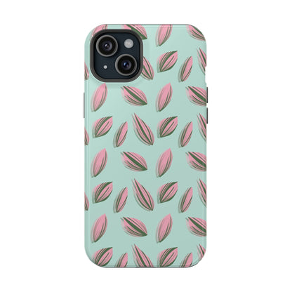 Tradescantia Nanouk Pattern Phone Case – Dual Layer Protective Cover