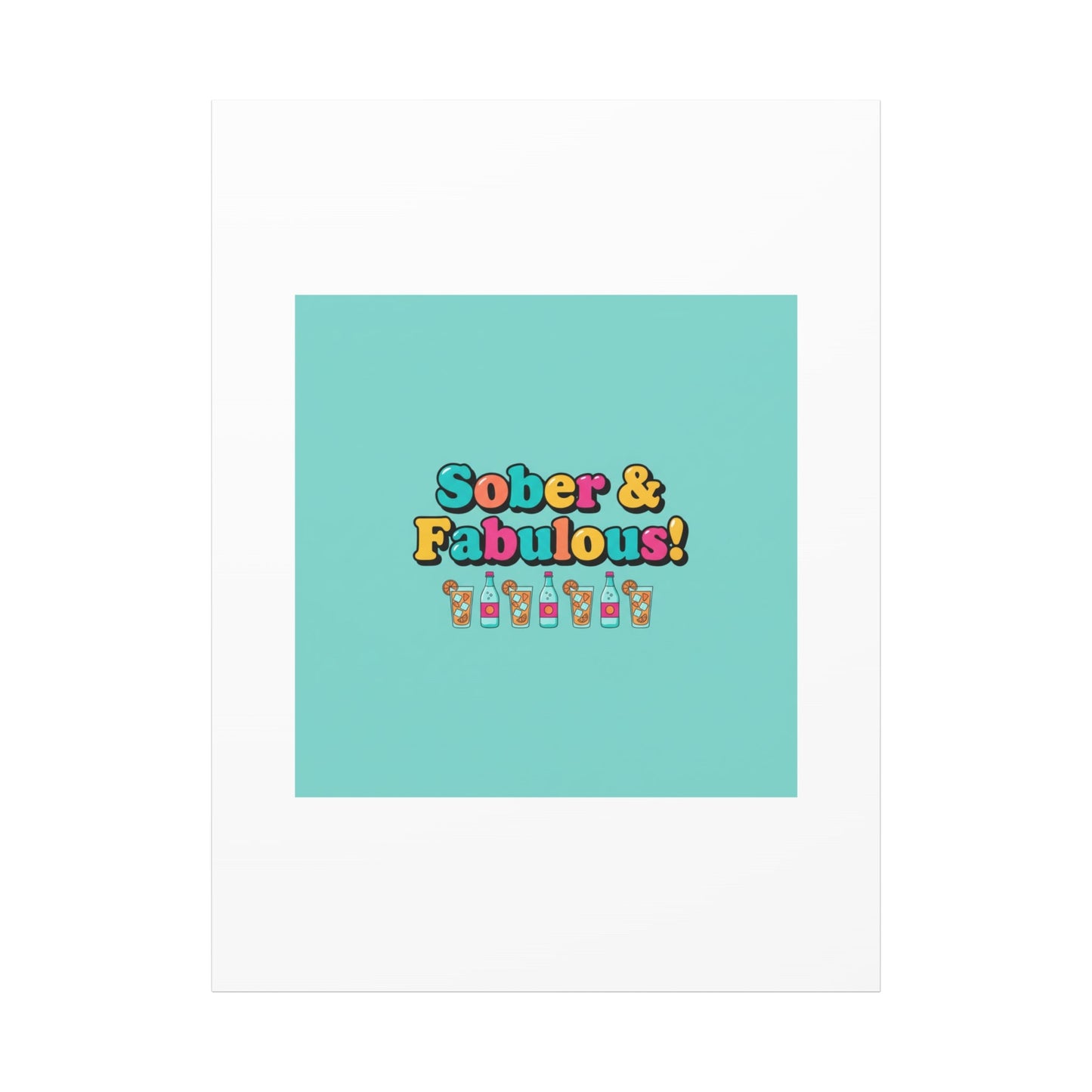 Sober & Fabulous! Canvas | Dry January, Mocktail Trend