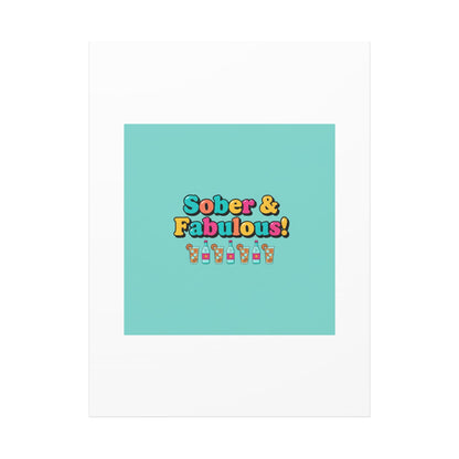 Sober & Fabulous! Canvas | Dry January, Mocktail Trend