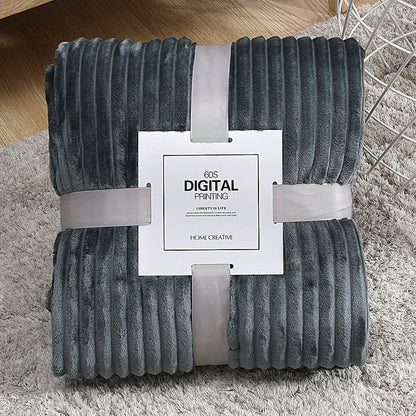 Thickened Yoga gift blanket coral velvet