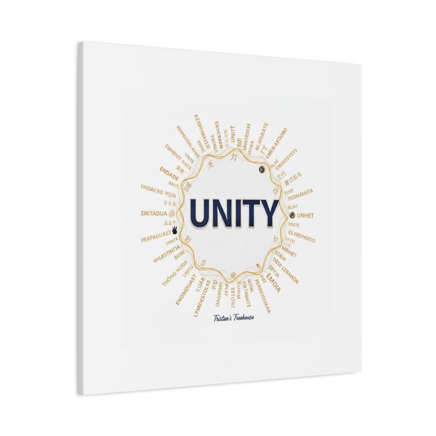UNITY Canvas, Matte Stretched 1.25" | Dry January sober curious decor