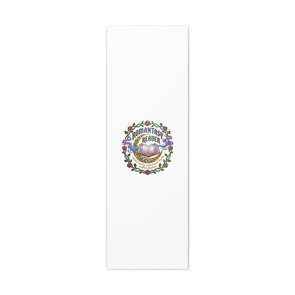 Romantasy Reader Canvas Print | enchanted bookish celestial gothic