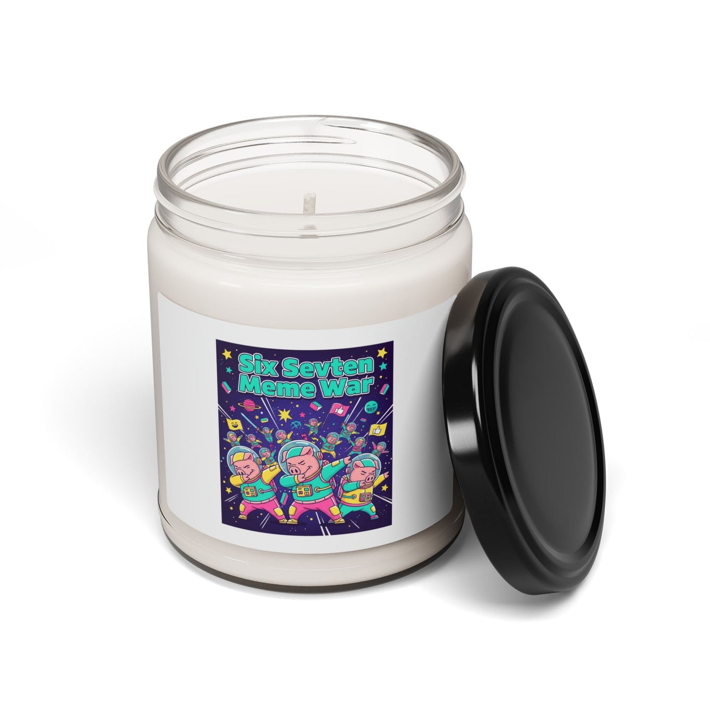 Six Seven Meme War Soy Candle | Legendary Internet Battle Scented Candle