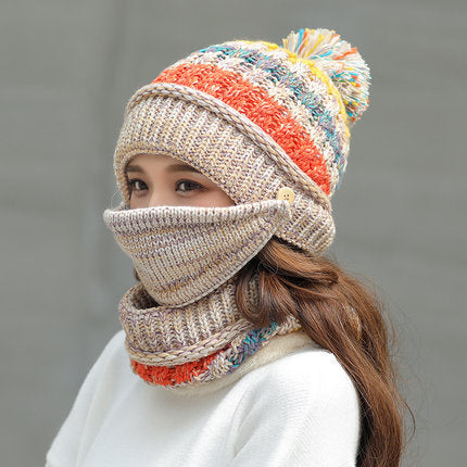 Korean Winter Designer Knitted Hat