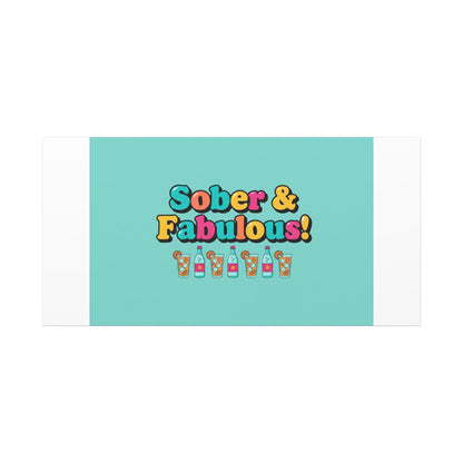 Sober & Fabulous! Canvas | Dry January, Mocktail Trend