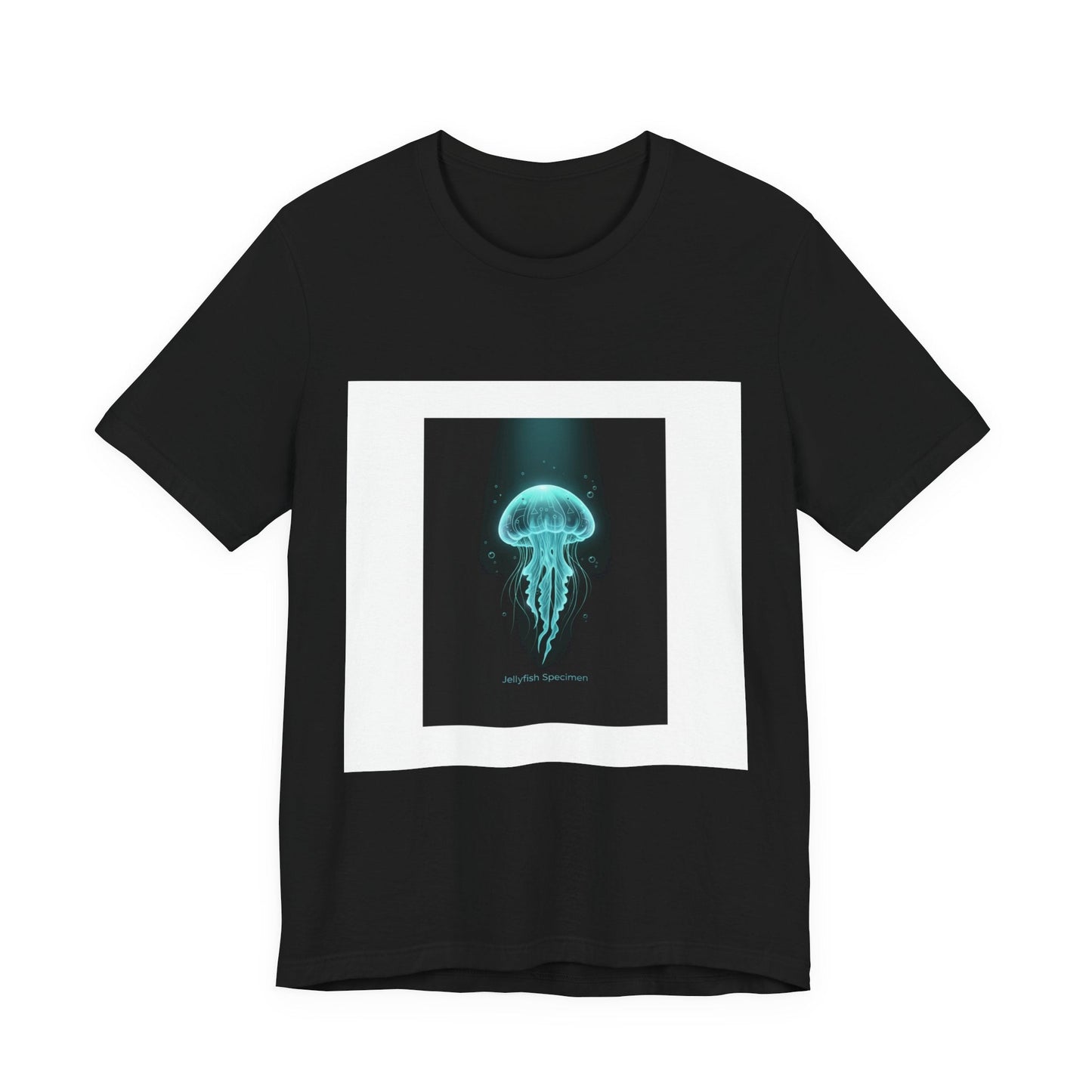 Jellyfish Specimen T-Shirt | Bioluminescent Deep Sea Graphic Tee