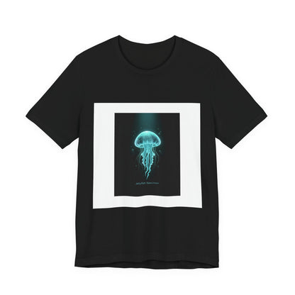 Jellyfish Specimen T-Shirt | Bioluminescent Deep Sea Graphic Tee