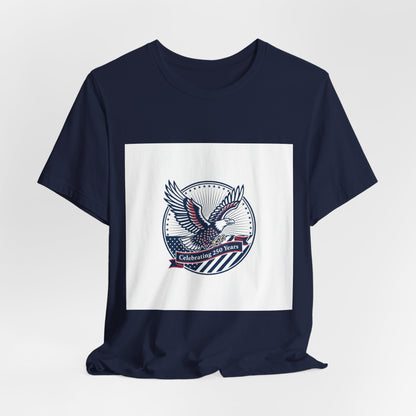 Semiquincentennial Eagle Badge Tee | 250th Anniversary 1776–2026 USA