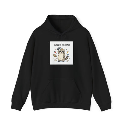Kings of the Trash Raccoon Hoodie | trash panda, raccoon doodle